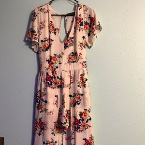 Flowing Floral Romper